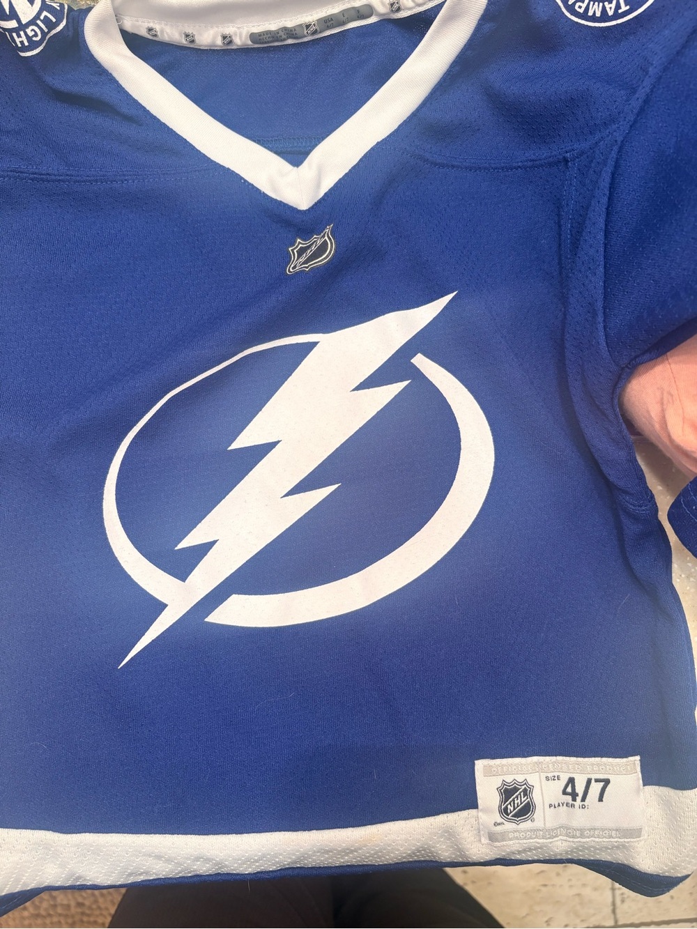 Kids Tampa Bay Lightning Jersey Official NHL